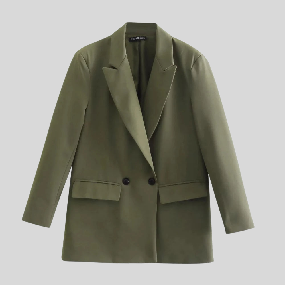 Women’s Elegant Double-Breasted Blazer