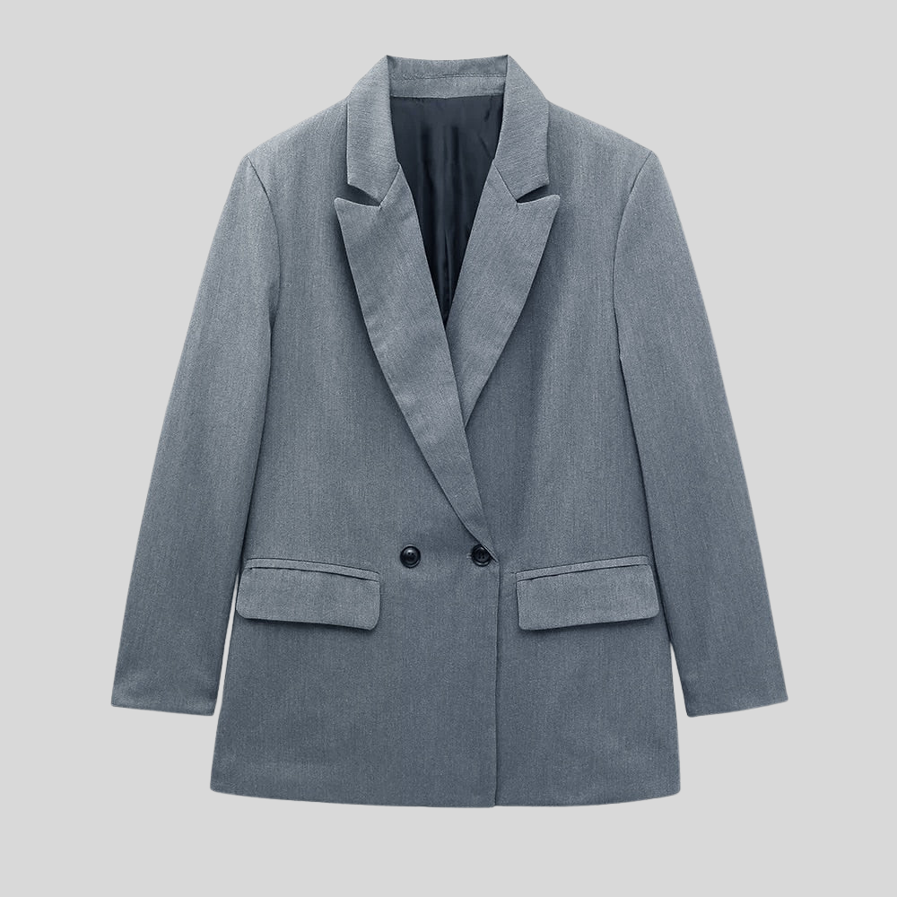 Women’s Elegant Double-Breasted Blazer