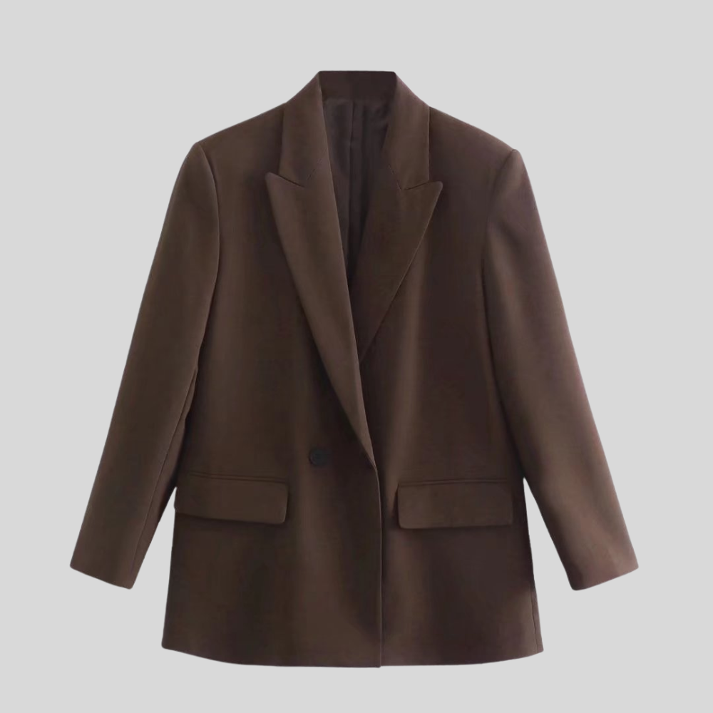 Women’s Elegant Double-Breasted Blazer