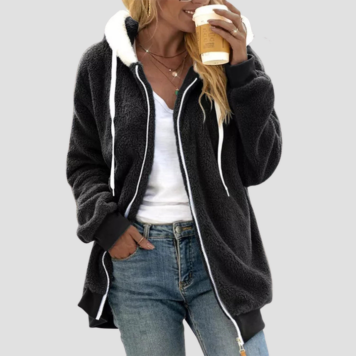 Women Fleece Zip Hoodie