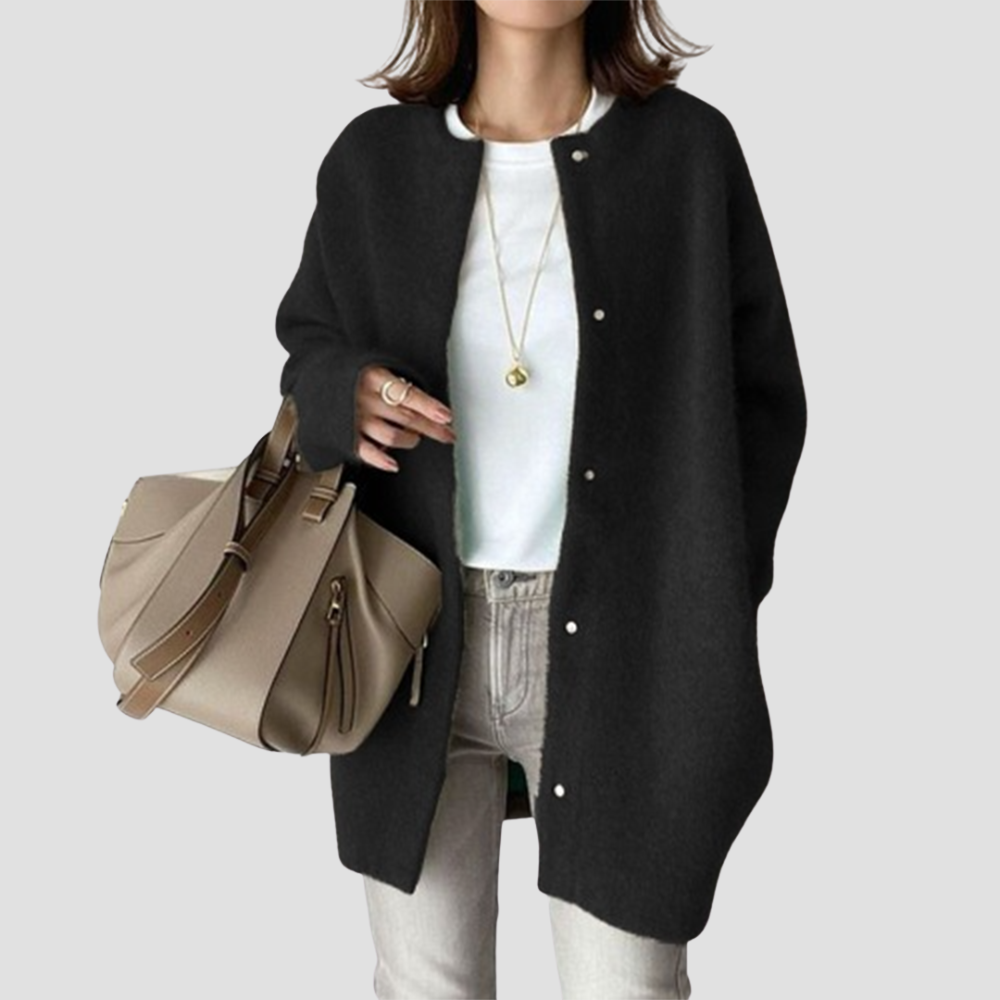 Women's soft cardigan coat