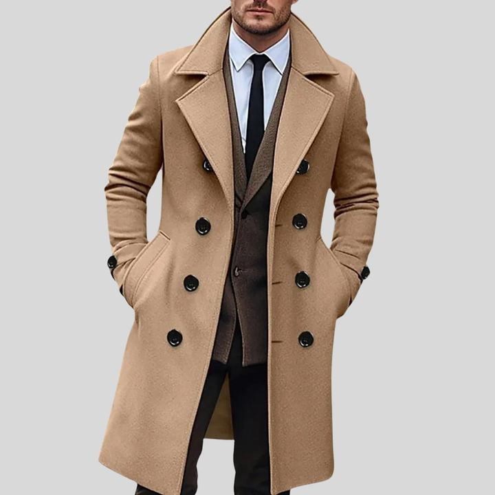 Modern Men's Coat for Effortless Elegance