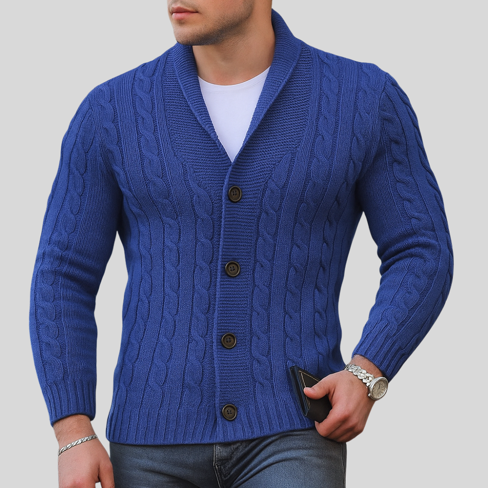 Men’s Warm Knitted Classic Cardigan