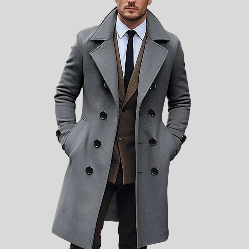 Modern Men's Coat for Effortless Elegance