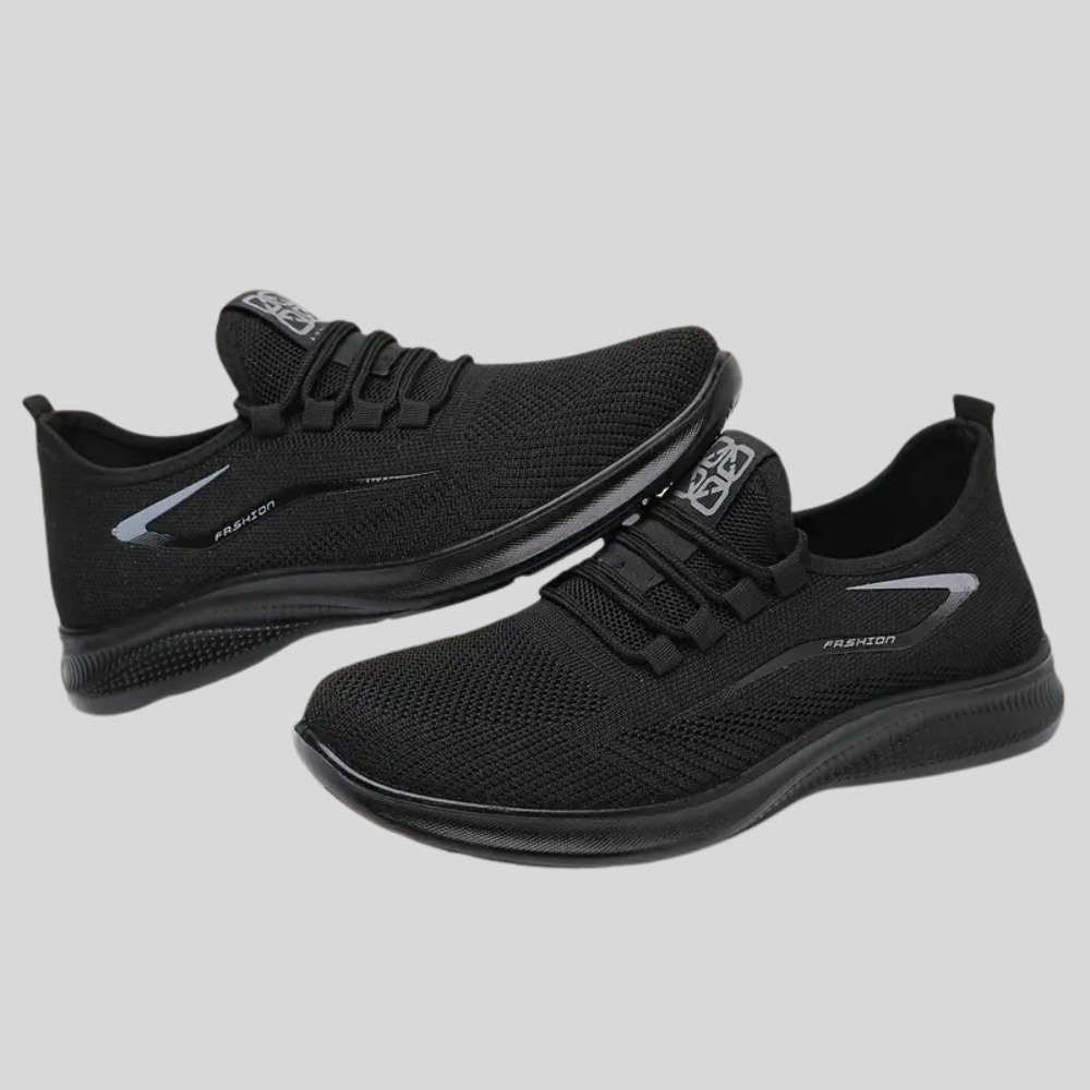 Men’s Lightweight Lace-Up Sneakers Casual Style