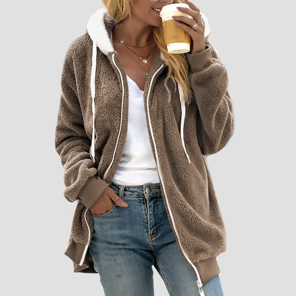 Women Fleece Zip Hoodie