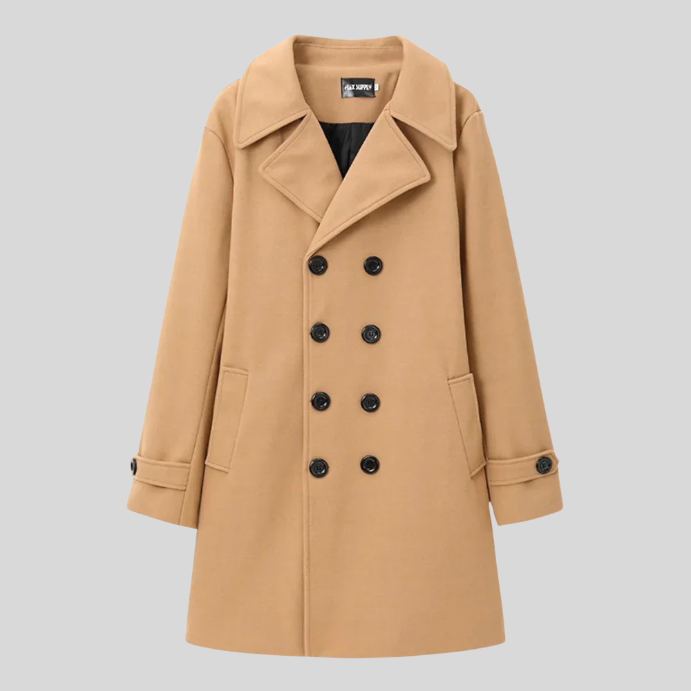 Modern Men's Coat for Effortless Elegance