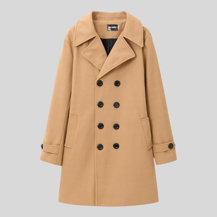 Modern Men's Coat for Effortless Elegance