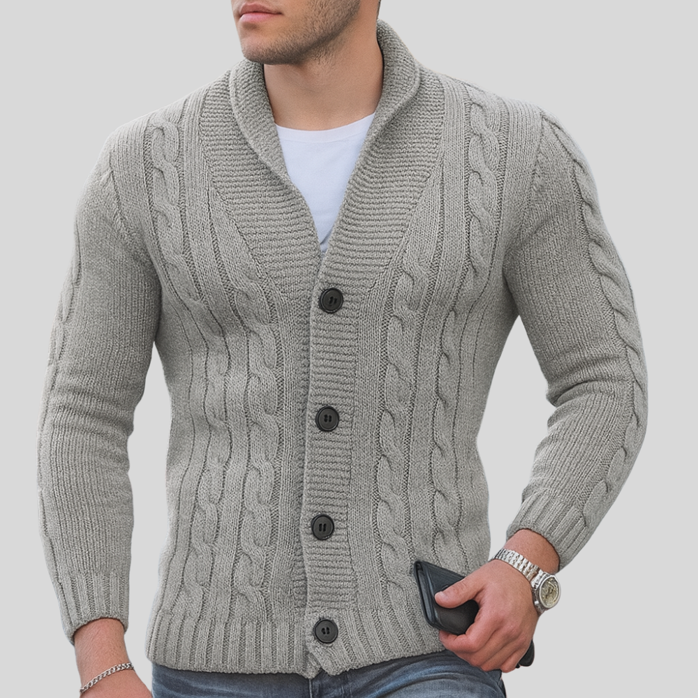 Men’s Warm Knitted Classic Cardigan