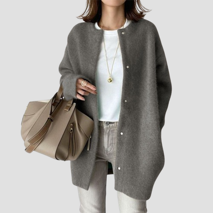 Women's soft cardigan coat