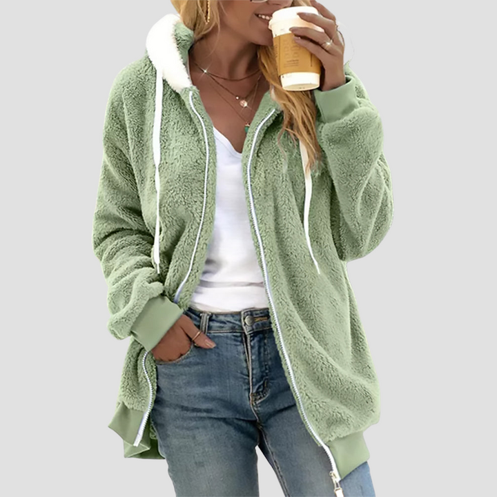 Women Fleece Zip Hoodie