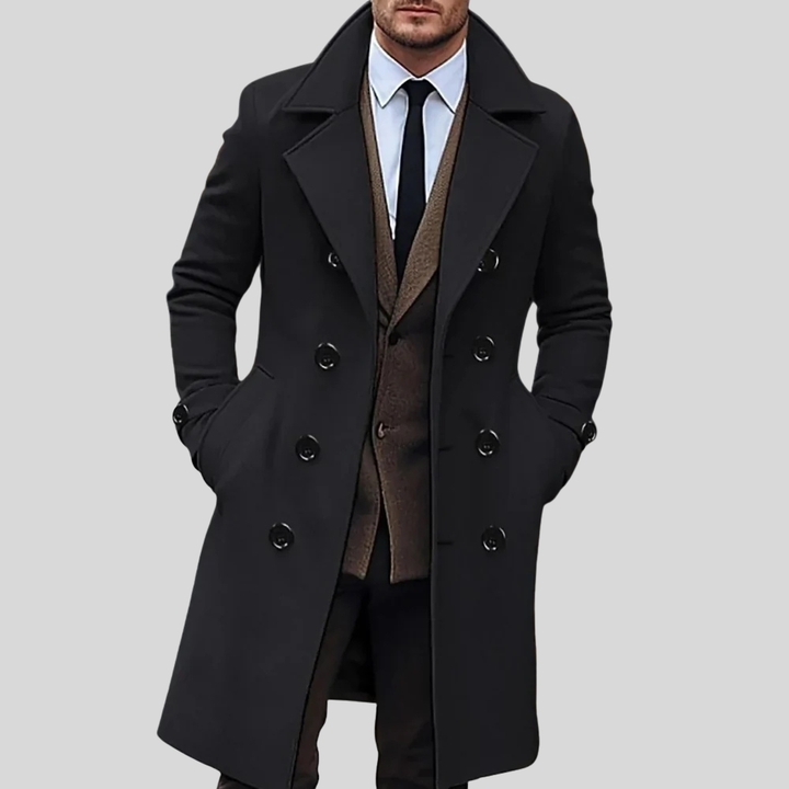 Modern Men's Coat for Effortless Elegance