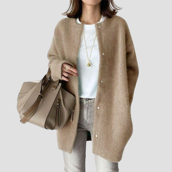 Women's soft cardigan coat