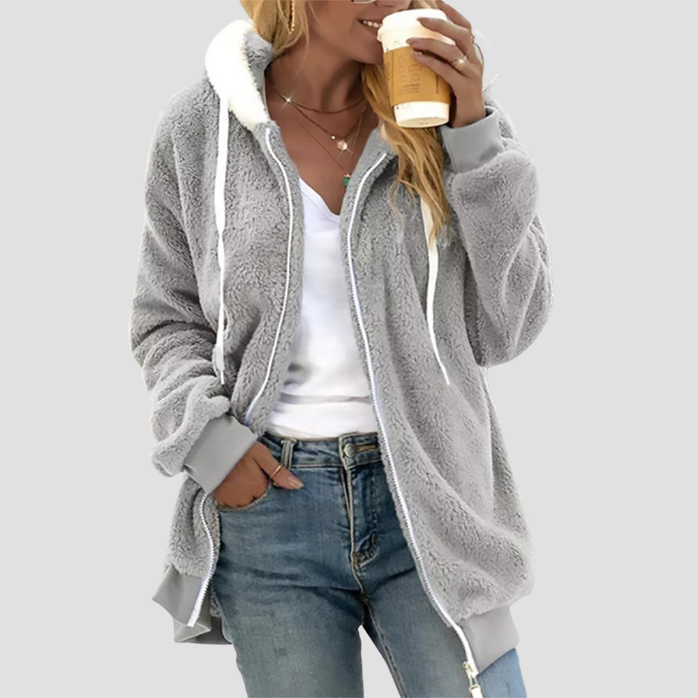 Women Fleece Zip Hoodie