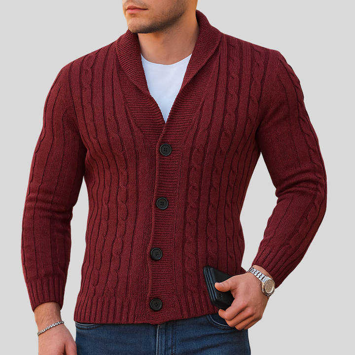 Men’s Warm Knitted Classic Cardigan