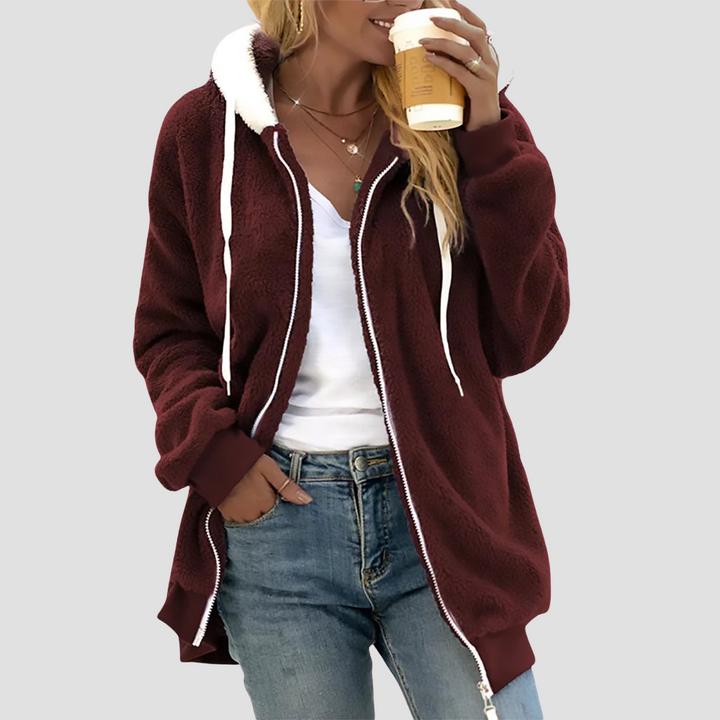 Women Fleece Zip Hoodie