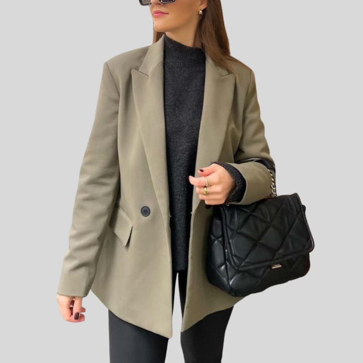 Women’s Elegant Double-Breasted Blazer