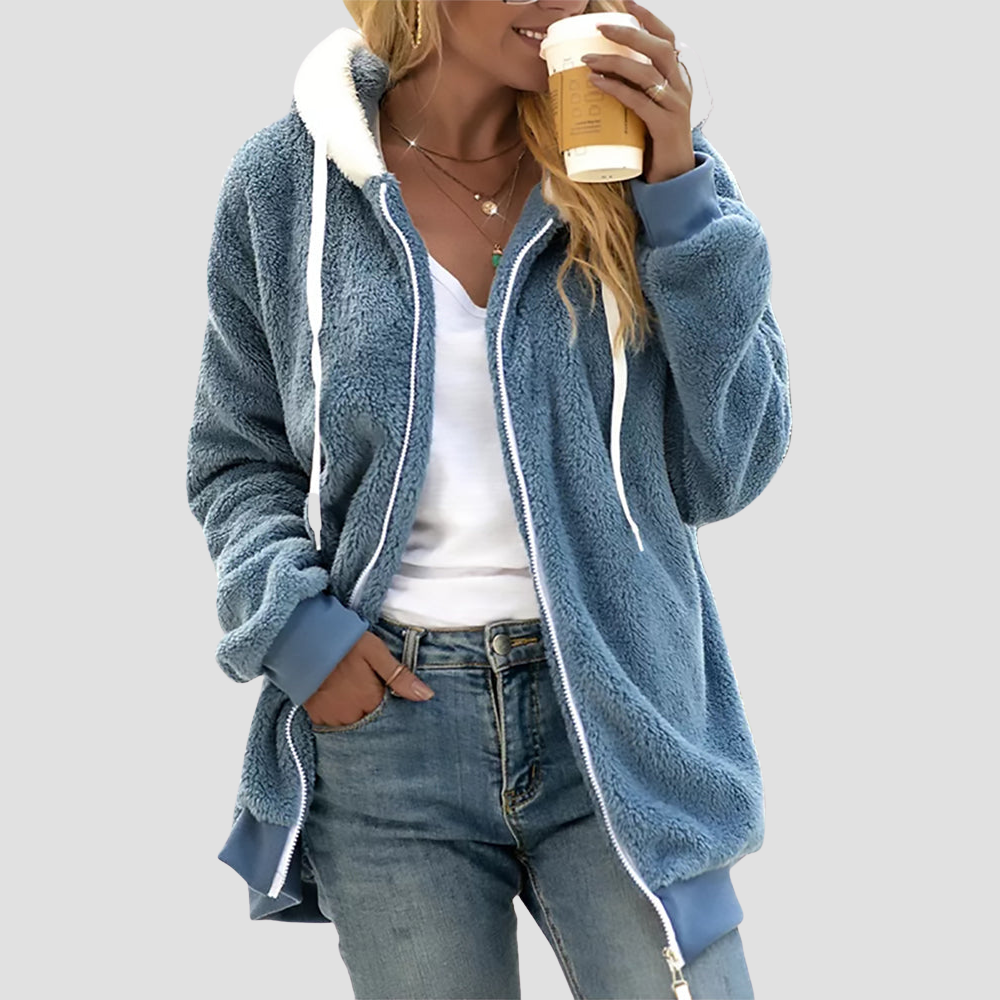 Women Fleece Zip Hoodie