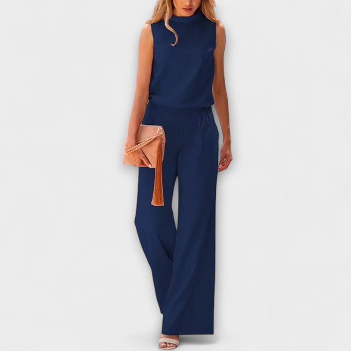 Women Jumpsuit in Satin Look