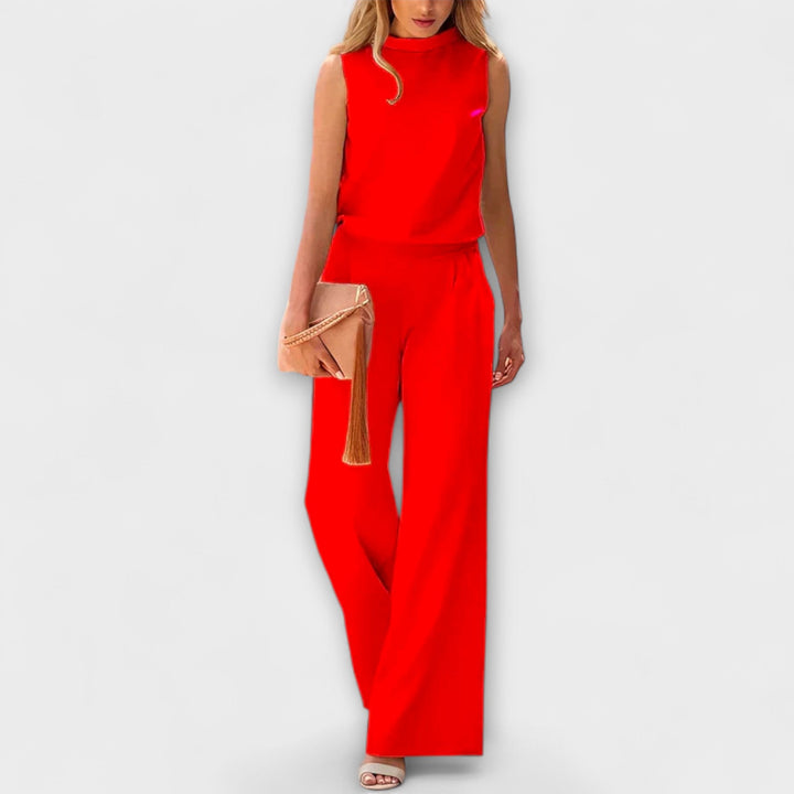Women Jumpsuit in Satin Look