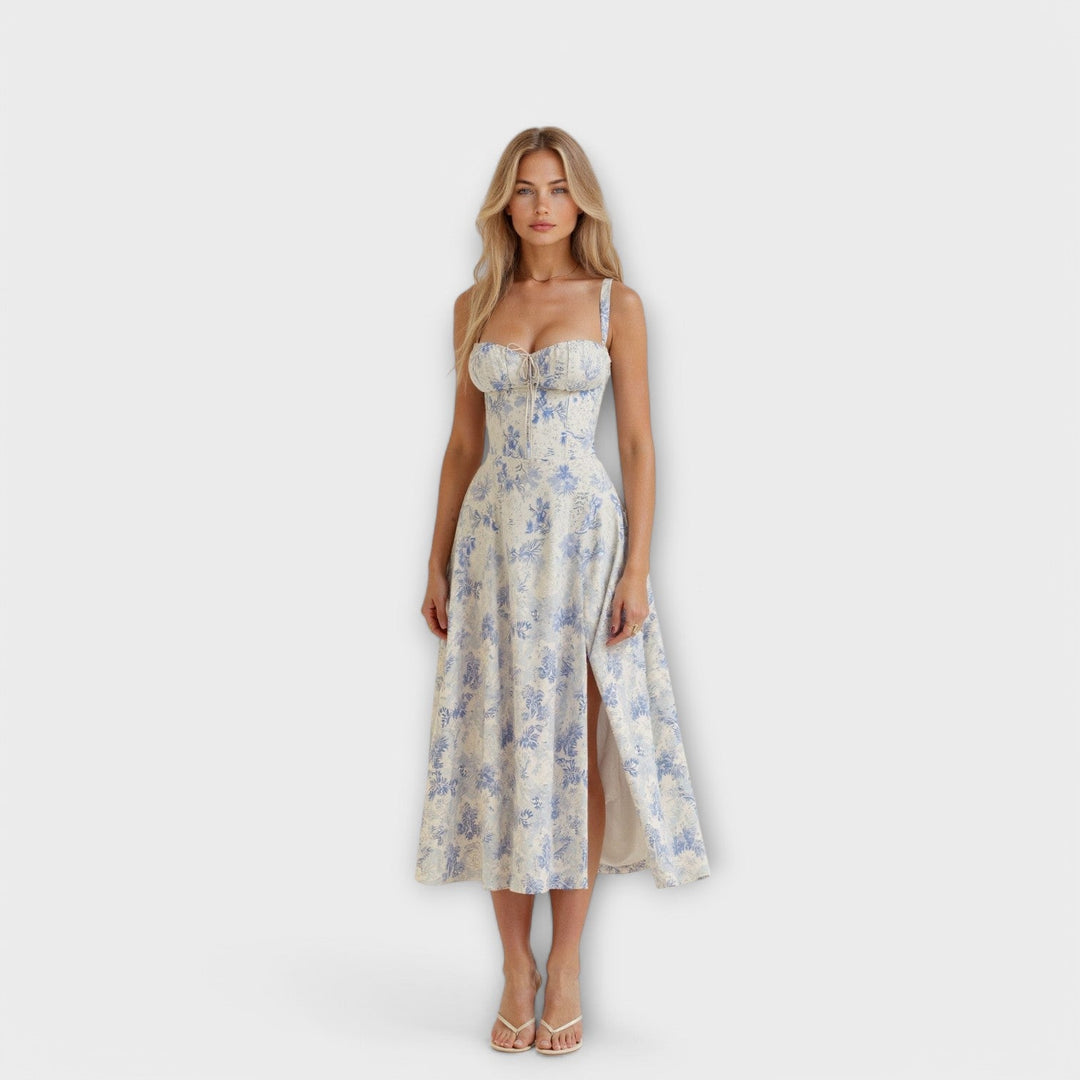 Women's Corset Midi Dress