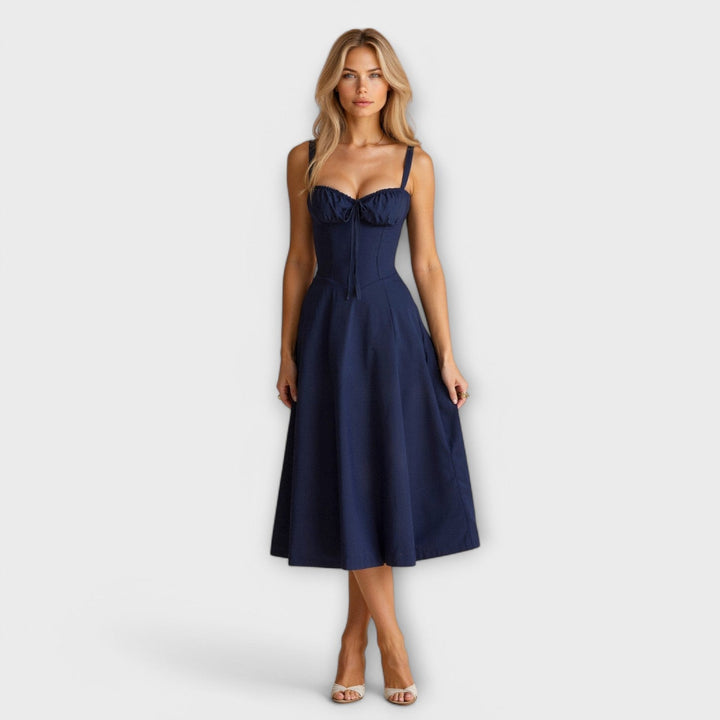 Women's Corset Midi Dress