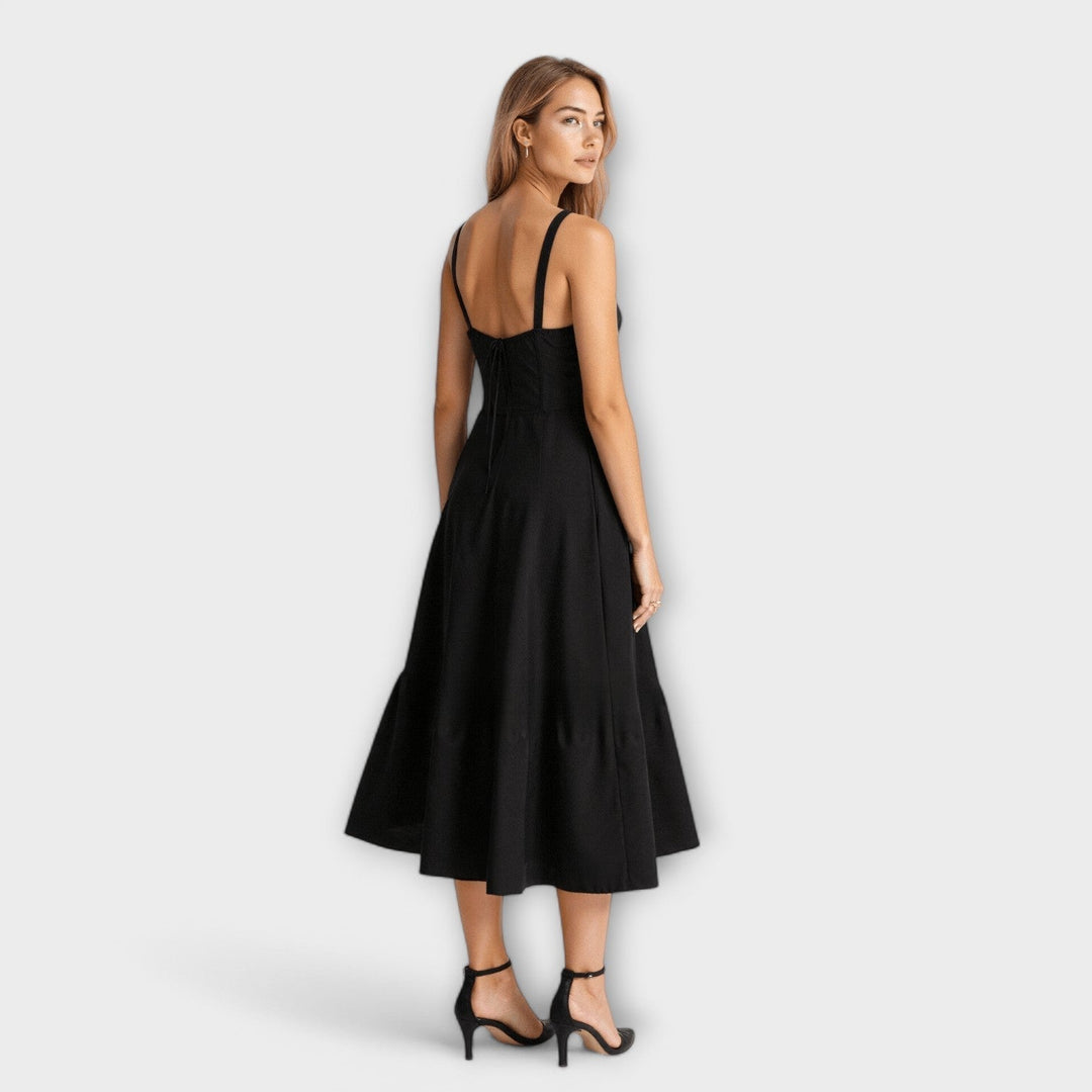 Women's Corset Midi Dress