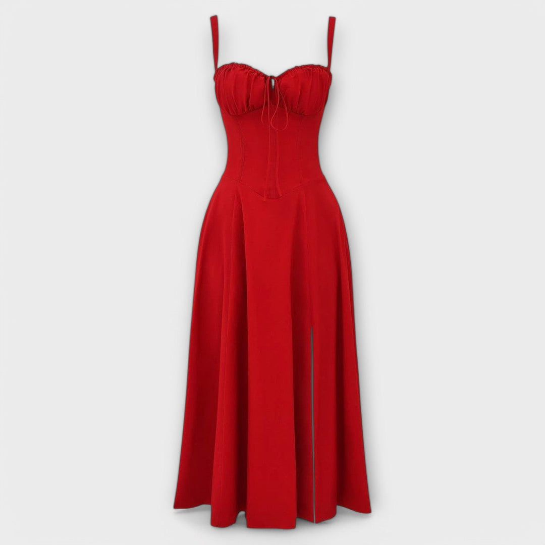 Women's Corset Midi Dress