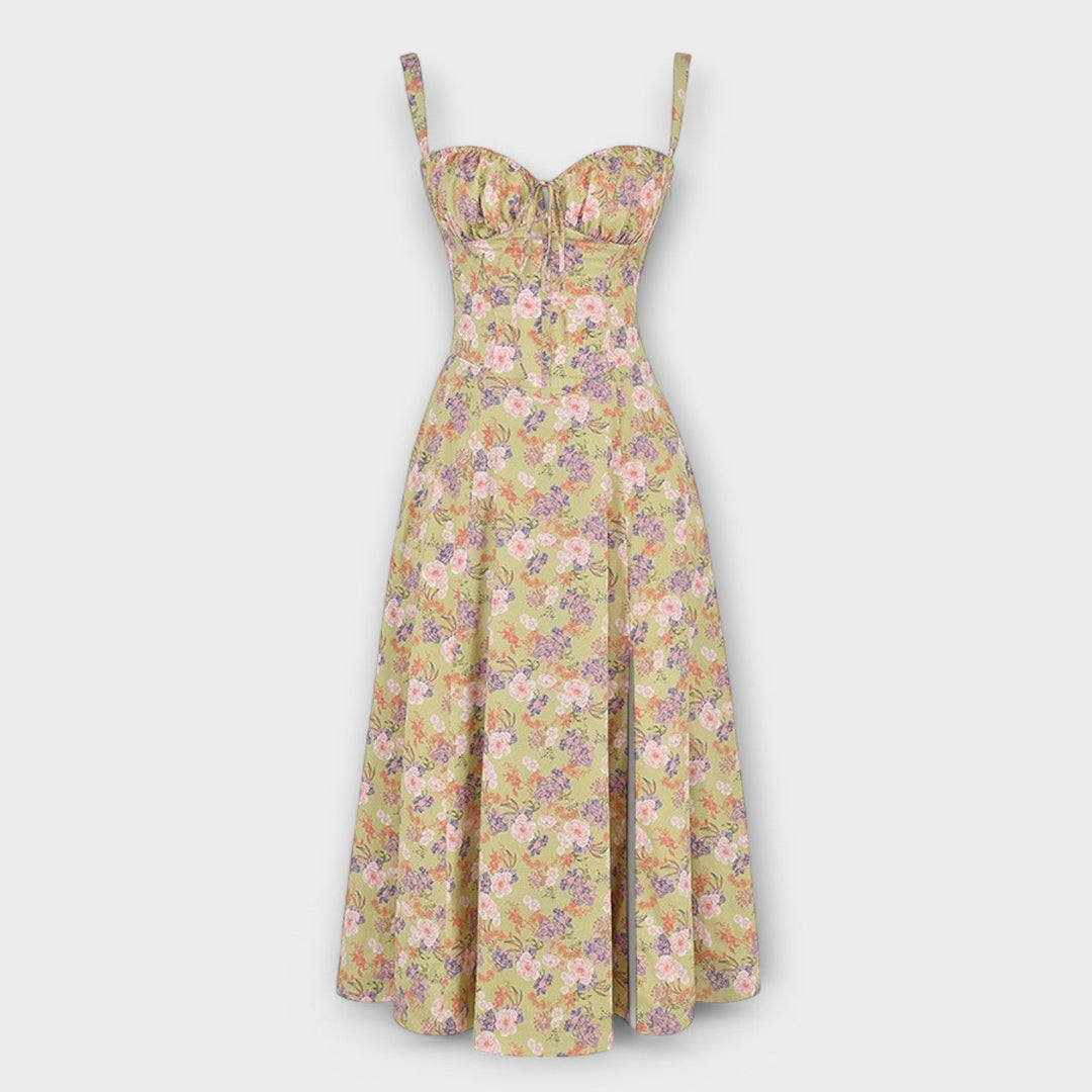 Women's Corset Midi Dress