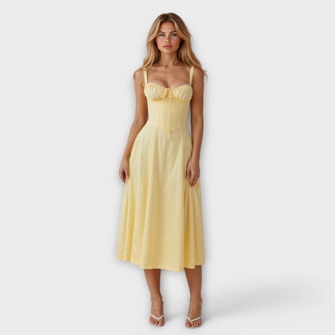 Women's Corset Midi Dress