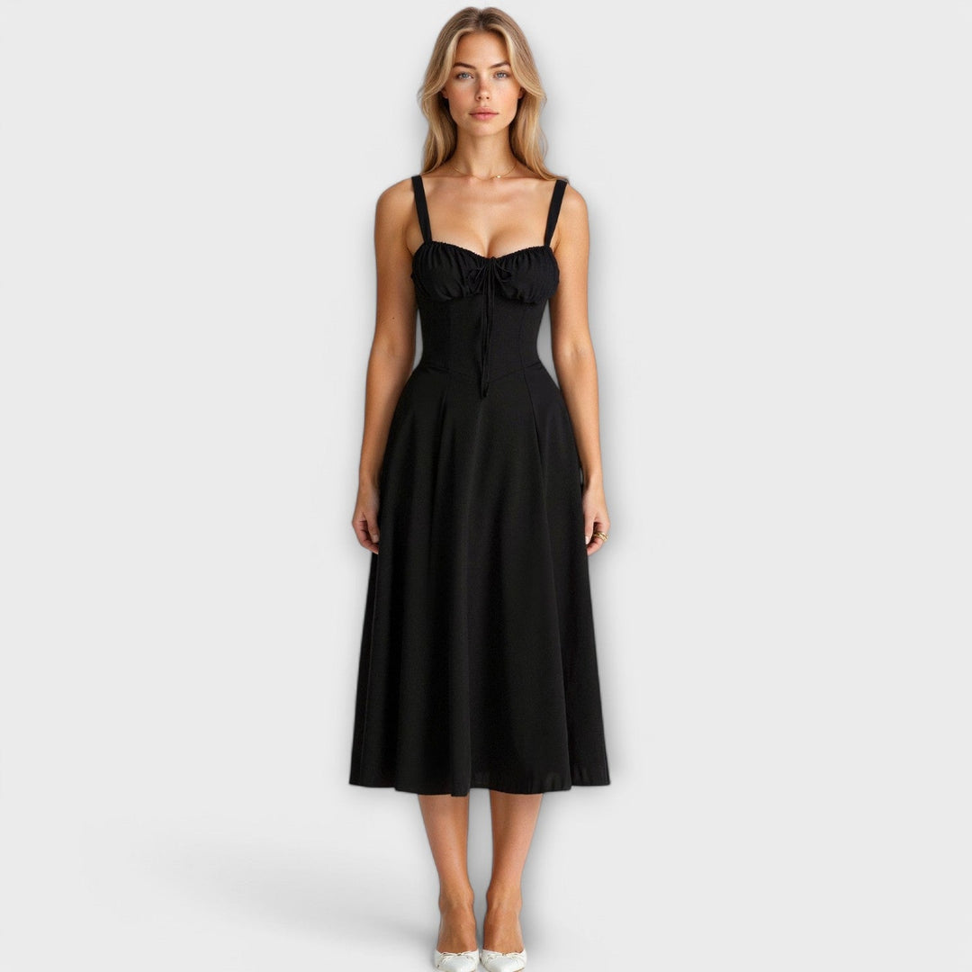 Women's Corset Midi Dress