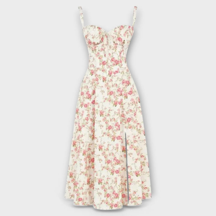 Women's Corset Midi Dress